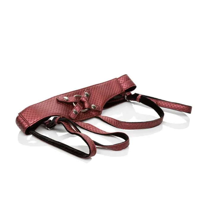 Her Royal Harness the Regal Empress Red CalExotics Female Sex Toys Her Royal Harness the Regal Empress Red CalExotics Female Sex Toys