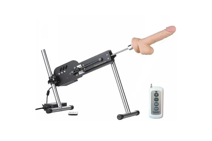 honeysx Female Sex Toys Giant Remote Control Sex Machine Kit with Realistic Dildo