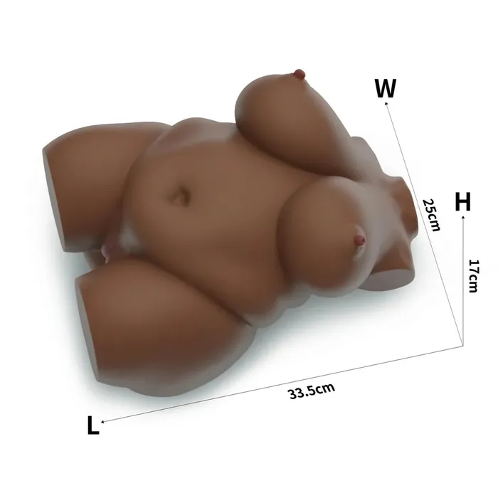 honeysx Male Sex Toys Streetgirls No7 Chocolate Masturbator Half Body Sex Doll