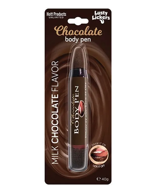Hott Products Female Sex Toys Milk Chocolate Body Pen
