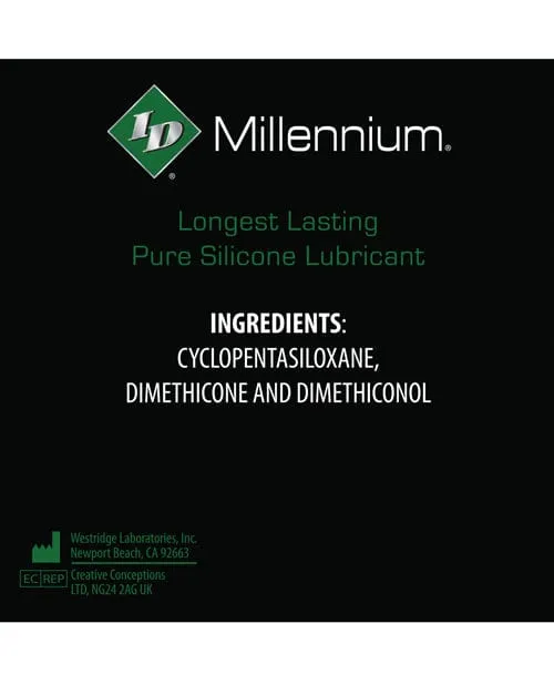 ID Female Sex Toys Id Millennium Silicone Lubricant 12 Ml Tube