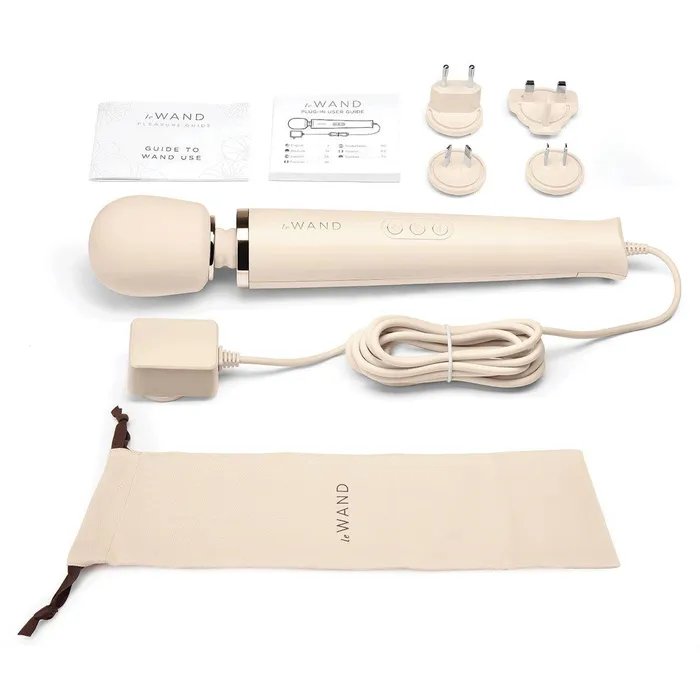 le Wand Vibrators Le Wand CORDED Wand Cream