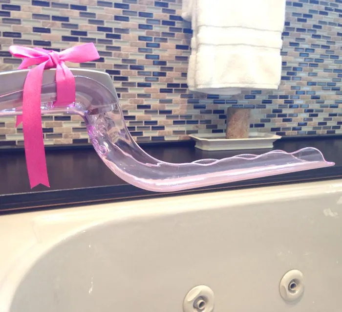 Lovability Dildos The WaterSlyde Bathtub Water Diverter