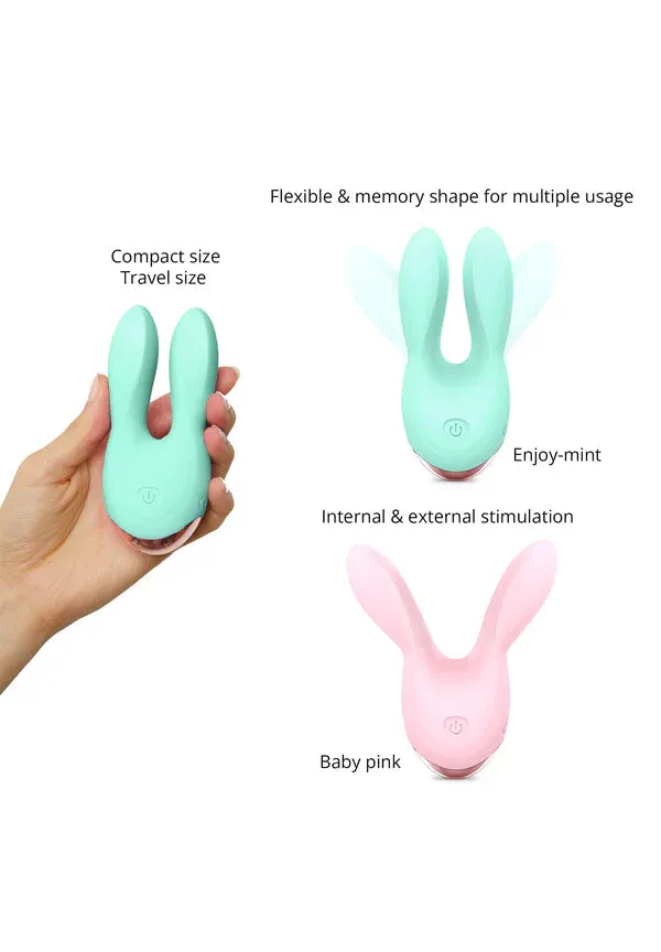Lovely Planet Vibrators Hear Me External Rabbit Ears Vibe in Enjoy Mint