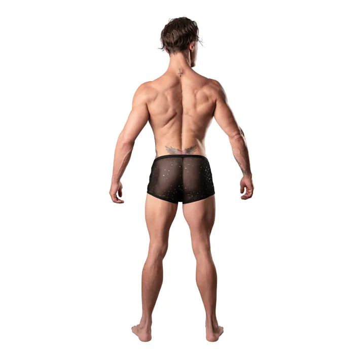 Male Power Anal Show Stopper Mini Short Small Black