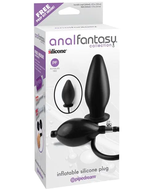 Male Sex Toys Anal Fantasy Collection Inflatable Silicone Plug Pipedream Products Male Sex Toys Anal Fantasy Collection Inflatable Silicone Plug Pipedream Products