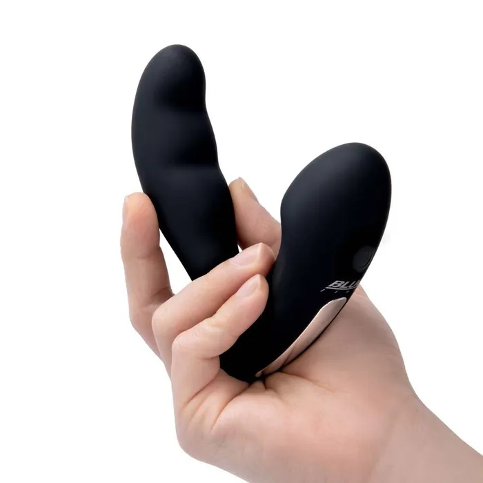 Male Sex Toys Blue Line Men Prober Dual Vibrating Remote Controlled Prostate Stimulator