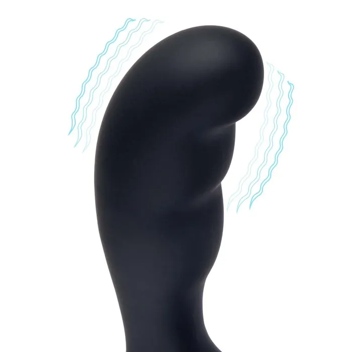 Male Sex Toys Blue Line Men Prober Dual Vibrating Remote Controlled Prostate Stimulator
