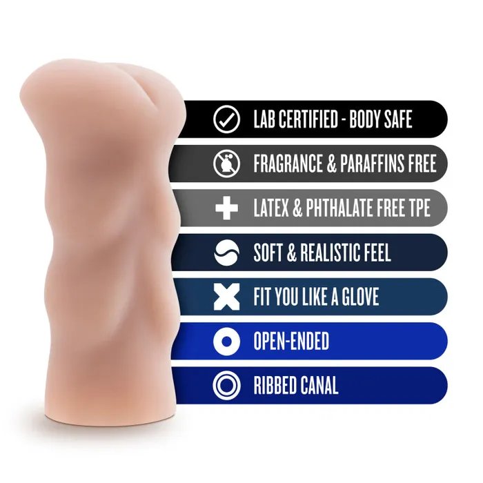 Male Sex Toys Blush Novelties X5 Men Ass Stroker Vanilla Male Sex Toys Blush Novelties X5 Men Ass Stroker Vanilla