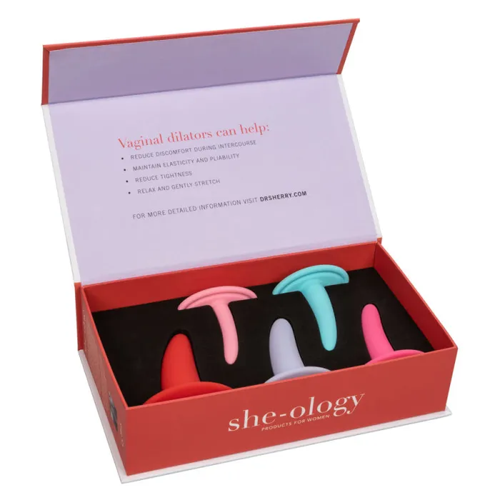 Male Sex Toys CalExotics SheOlogy 5Piece Wearable Vaginal Dilator Set