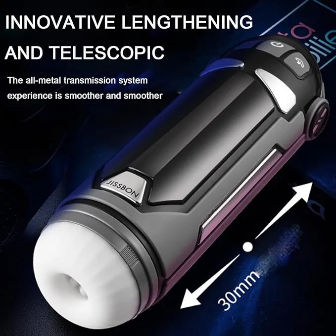 Male Sex Toys Jissbon Jissbon Storm Ji Fully Automatic Telescopic Male Masturbator