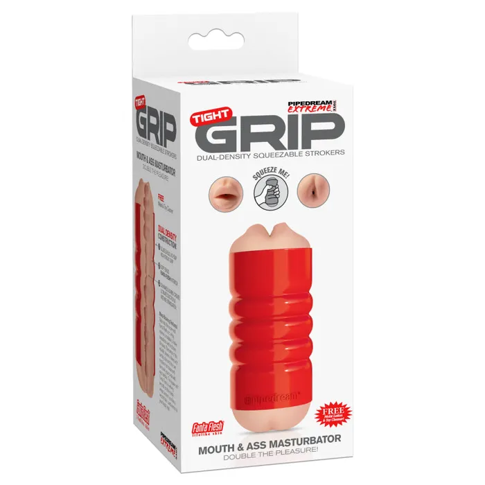 Male Sex Toys Pipedream Extreme Tight Grip Mouth and Ass Masturbator Pipedream Male Sex Toys Pipedream Extreme Tight Grip Mouth and Ass Masturbator Pipedream