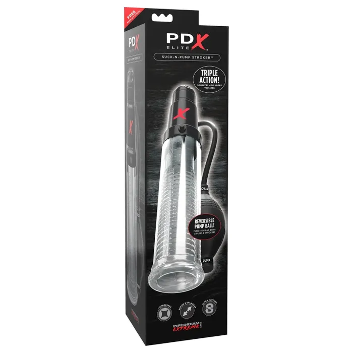 Male Sex Toys Pipedream Pdx Elite SuckNPump Stroker
