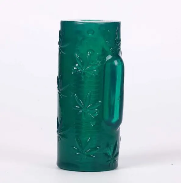 Male Sex Toys The Pleasure Parlor Blaze Cannabis Stroker with Rechargeable Vibrating Bullet