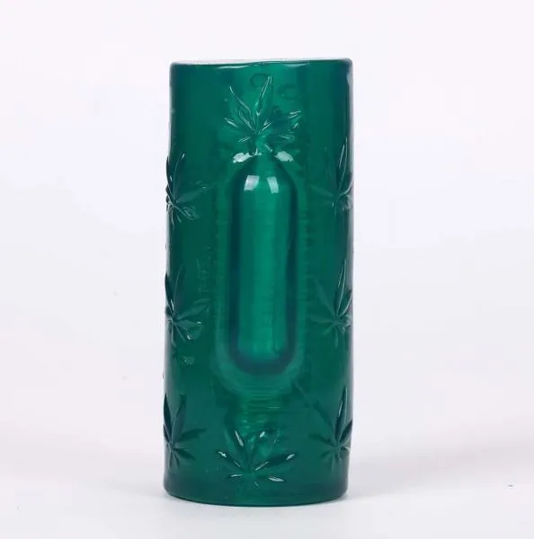 Male Sex Toys The Pleasure Parlor Blaze Cannabis Stroker with Rechargeable Vibrating Bullet