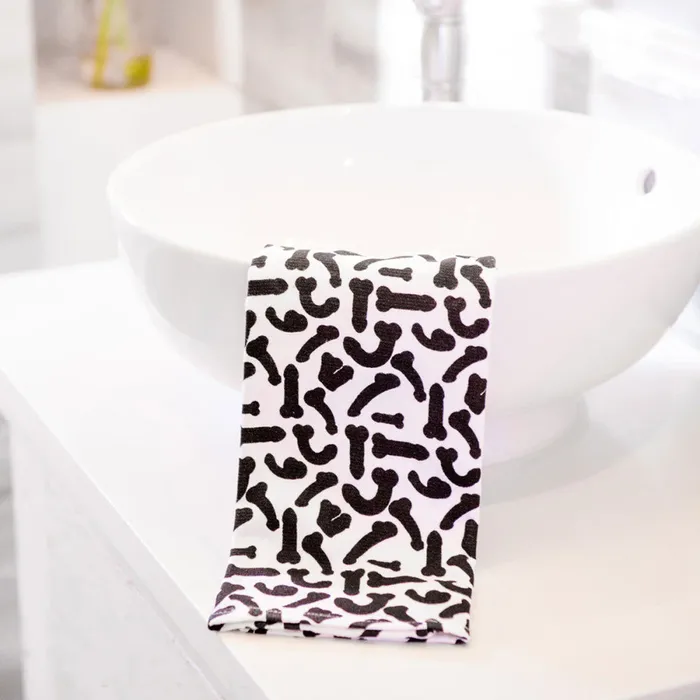 Male Sex Toys The Pleasure Parlor Penis Terrycloth Hand Towel