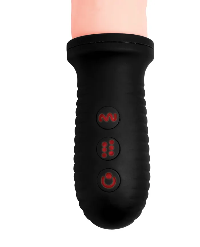 Master Series 8X Auto Pounder Vibrating Thrusting Dildo with Handle Flesh Master Series Female Sex Toys Master Series 8X Auto Pounder Vibrating Thrusting Dildo with Handle Flesh Master Series Female Sex Toys