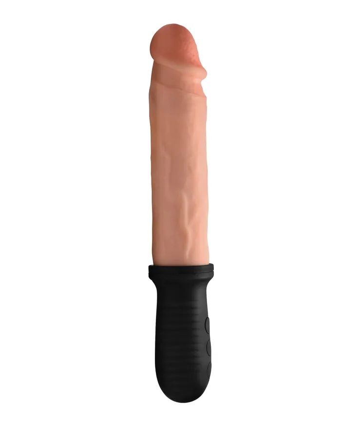Master Series 8X Auto Pounder Vibrating Thrusting Dildo with Handle Flesh Master Series Female Sex Toys Master Series 8X Auto Pounder Vibrating Thrusting Dildo with Handle Flesh Master Series Female Sex Toys