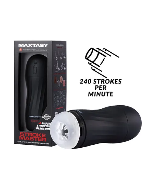 Maxtasy Stroke Master Standard Clear Non Realistic Maxtasy Anal