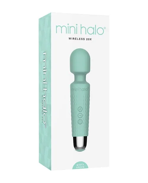 Mini Halo Wireless 20x Wand Mini Halo Vibrators Mini Halo Wireless 20x Wand Mini Halo Vibrators