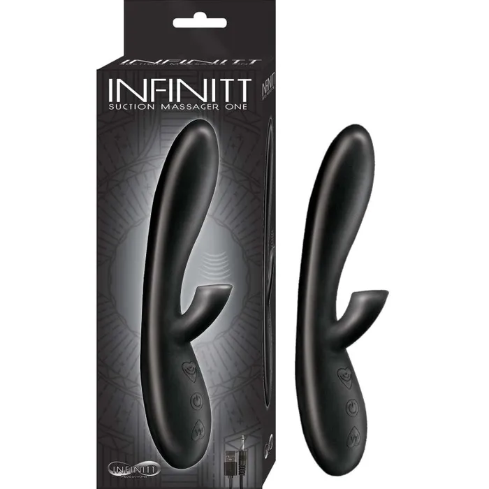 Nasstoys Anal Infinitt Suction Massager One Black