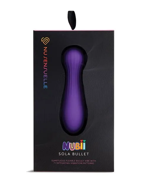 Nu Sensuelle Nu Sensuelle Sola Nubii Flexible Bullet Vibrators Nu Sensuelle Nu Sensuelle Sola Nubii Flexible Bullet Vibrators