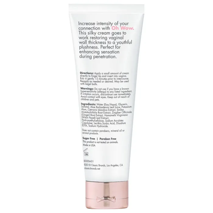 Oh Wow Tightening Gel Fragrance Free 1 Fl Oz Classic Brands Enhancers Oh Wow Tightening Gel Fragrance Free 1 Fl Oz Classic Brands Enhancers