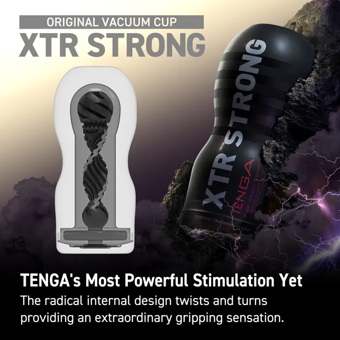 ORIGINAL VACUUM CUP EXTRA STRONG TENGA Male Sex Toys