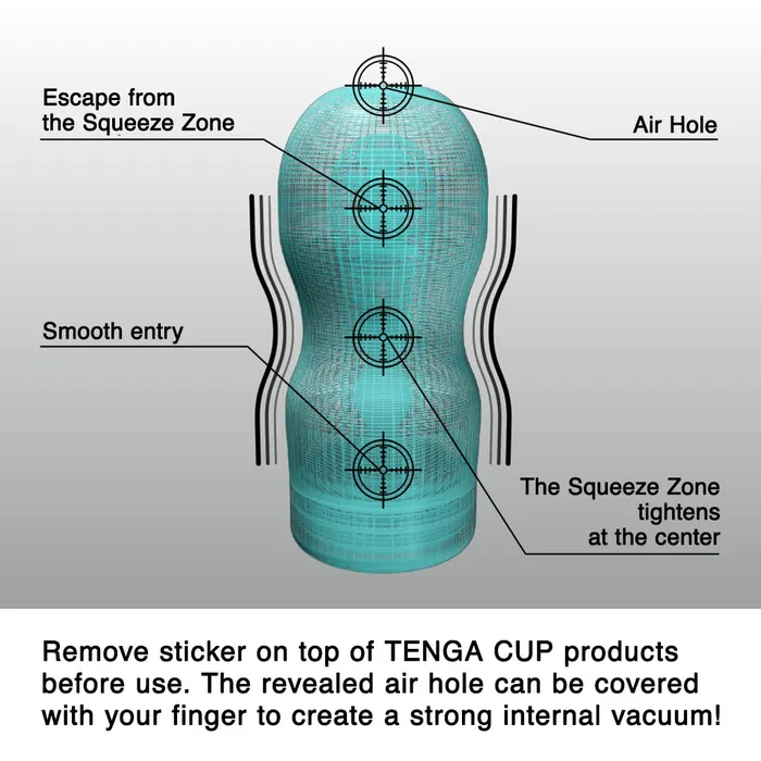 ORIGINAL VACUUM CUP EXTRA STRONG TENGA Male Sex Toys