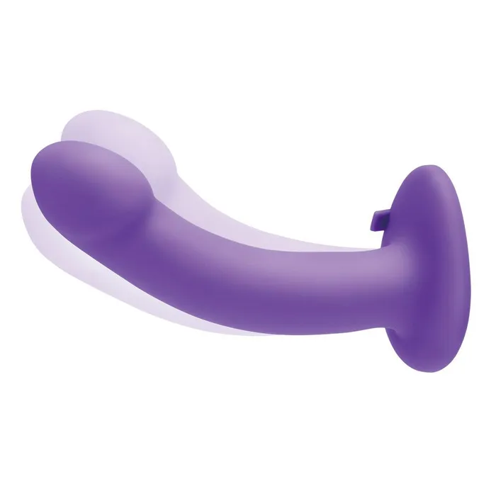 Pegasus Female Sex Toys 6 Curved Silicone Realistic Pegging Dildo with Adjustable Strap On and Wireless Remote Control