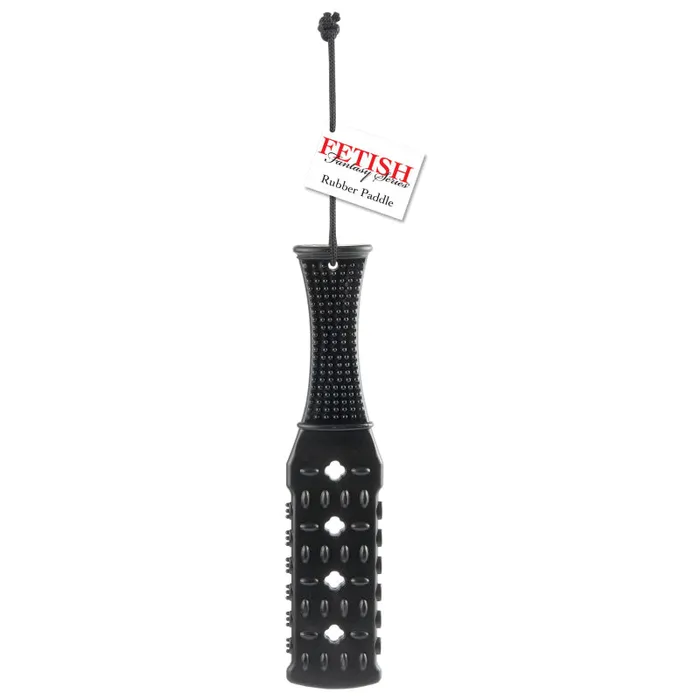 Pipedream Couples Fetish Fantasy Series Rubber Paddle Black Pipedream Couples Fetish Fantasy Series Rubber Paddle Black
