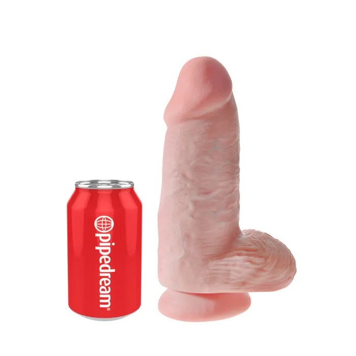 Pipedream Dildos King Cock Chubby Light Pipedream Dildos King Cock Chubby Light