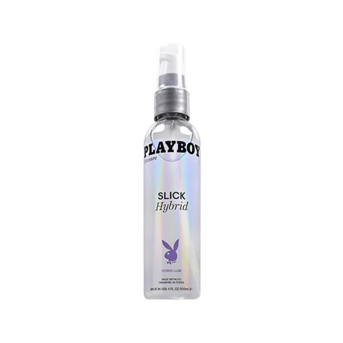 Playboy Pleasure Slick Hybrid Lubricant 4 Oz Lubricant 4 Oz Playboy Lubricants Playboy Pleasure Slick Hybrid Lubricant 4 Oz Lubricant 4 Oz Playboy Lubricants
