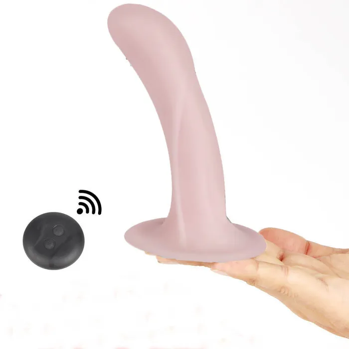 Remote Control Anal Toy Vibrator Silicone Suction Cup Dildo Honeysx Female Sex Toys