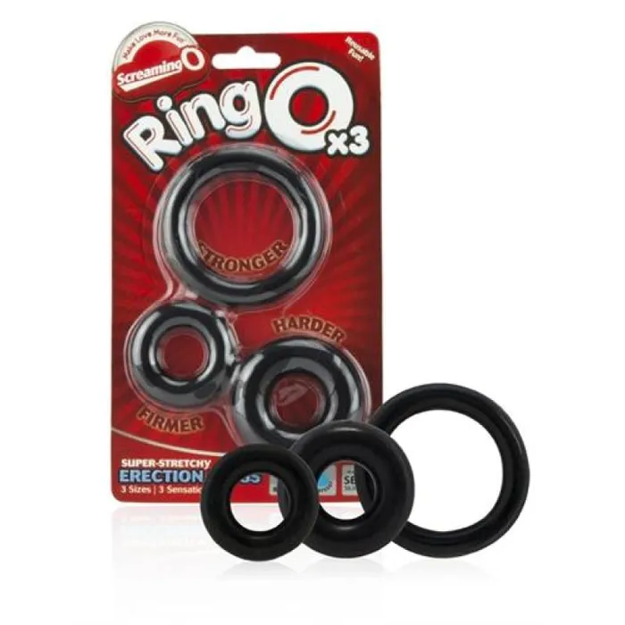 Ringo X3 Black Each Screaming O Anal