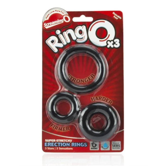 Ringo X3 Black Each Screaming O Anal Ringo X3 Black Each Screaming O Anal