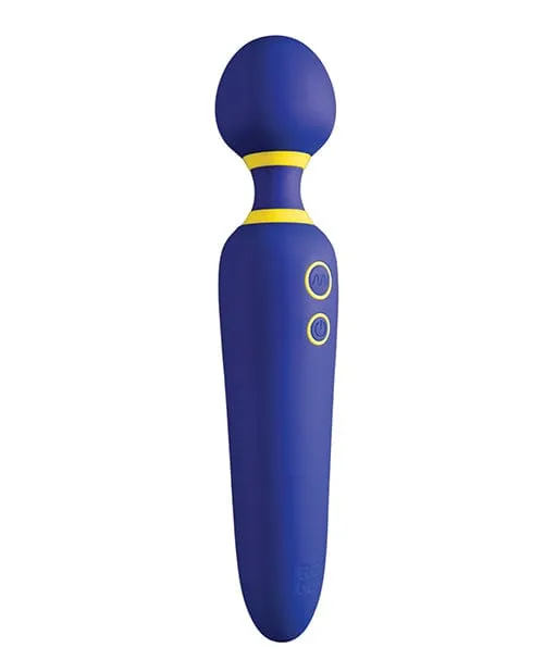 Romp Flip Wand Massager Blue ROMP Vibrators Romp Flip Wand Massager Blue ROMP Vibrators