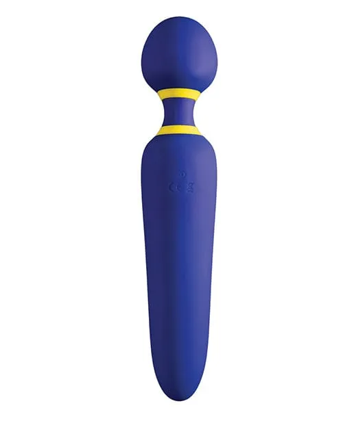 Romp Flip Wand Massager Blue ROMP Vibrators Romp Flip Wand Massager Blue ROMP Vibrators