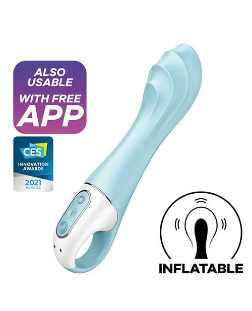 Satisfyer Vibrators Satisfyer Air Pump Vibrator 5 Blue Satisfyer Vibrators Satisfyer Air Pump Vibrator 5 Blue