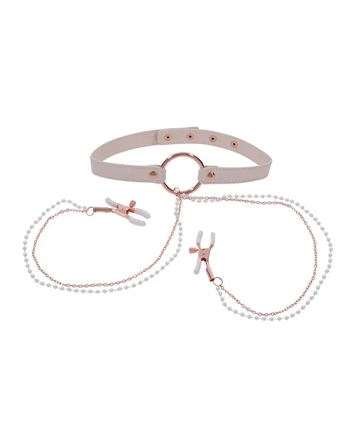 Sex Mischief Peaches n CreaMe Collar wNipple Clamps Sex Mischief Couples Sex Mischief Peaches n CreaMe Collar wNipple Clamps Sex Mischief Couples