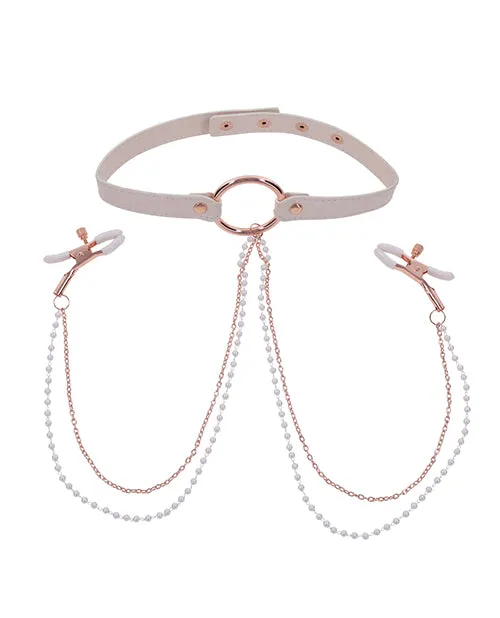 Sex Mischief Peaches n CreaMe Collar wNipple Clamps Sex Mischief Couples Sex Mischief Peaches n CreaMe Collar wNipple Clamps Sex Mischief Couples
