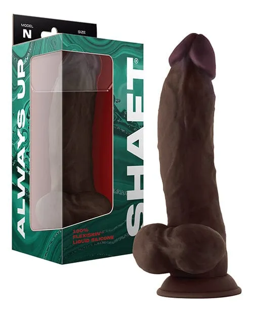 Shaft Dildos Shaft Model N Flexskin Liquid Silicone 95 Side Curve Dong with Balls Shaft Dildos Shaft Model N Flexskin Liquid Silicone 95 Side Curve Dong with Balls