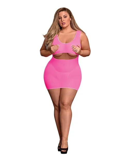 Sheer Mesh Underboob Dress Crotchless Gstring One Size Fits Most Plus Size Magic Moments Intl Plus Size Sheer Mesh Underboob Dress Crotchless Gstring One Size Fits Most Plus Size Magic Moments Intl Plus Size