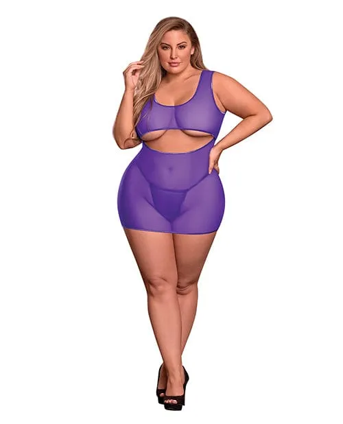 Sheer Mesh Underboob Dress Crotchless Gstring One Size Fits Most Plus Size Magic Moments Intl Plus Size Sheer Mesh Underboob Dress Crotchless Gstring One Size Fits Most Plus Size Magic Moments Intl Plus Size