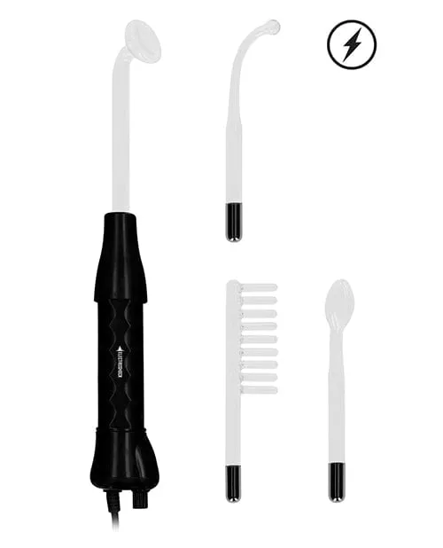 Shots America Vibrators Shots Electroshock Lightning Wand Black Shots America Vibrators Shots Electroshock Lightning Wand Black