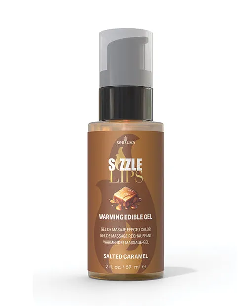 Sizzle Lips Warming Gel 2 oz Salted Caramel Sensuva Valencia Naturals Enhancers Sizzle Lips Warming Gel 2 oz Salted Caramel Sensuva Valencia Naturals Enhancers