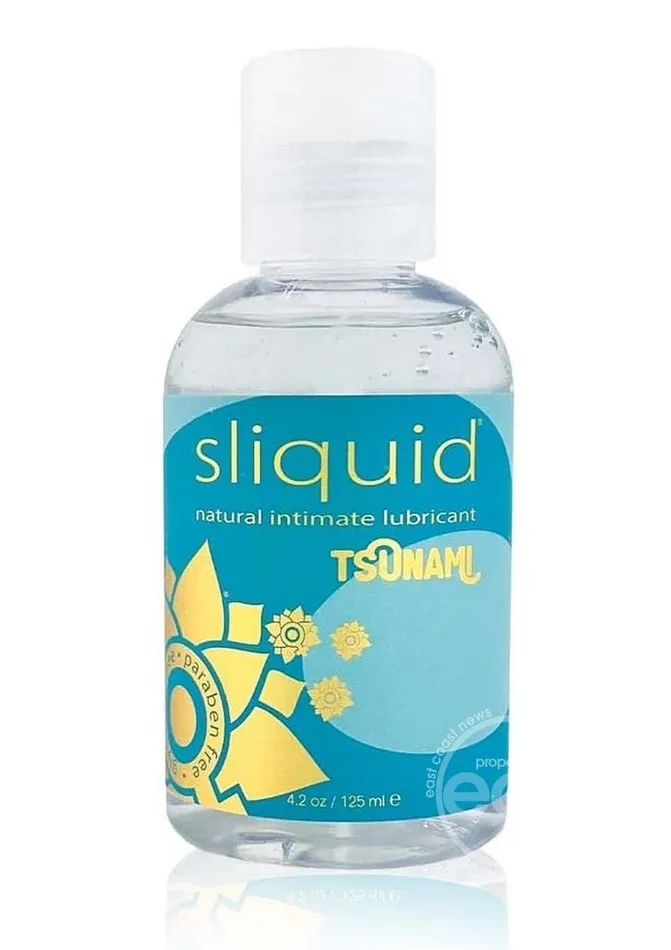 Sliquid Naturals Tsunami Lube Sliquid Natural Intimate Lubricants Anal