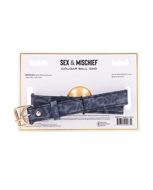 Sportsheets International Male Sex Toys Cougar Ball Gag Sportsheets International Male Sex Toys Cougar Ball Gag