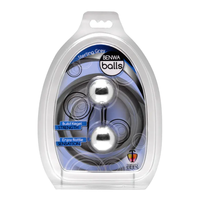 Sterling Grey Benwa Balls XR Brands Trinity Vibes Dildos