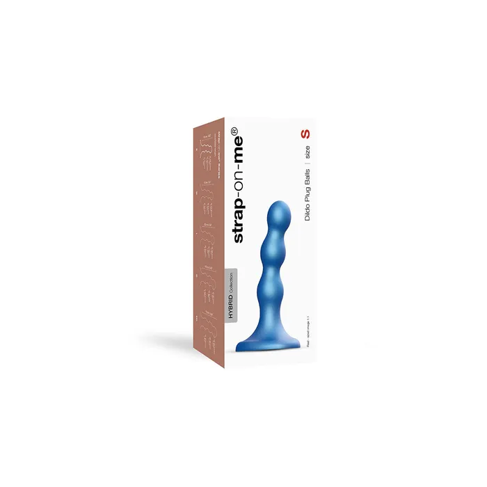 StrapOnMe Female Sex Toys StrapOnMe Balls Plug Dildo Blue